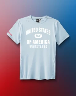 United States of America Wrestling Performance T-Shirt