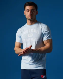 United States of America Wrestling Performance T-Shirt