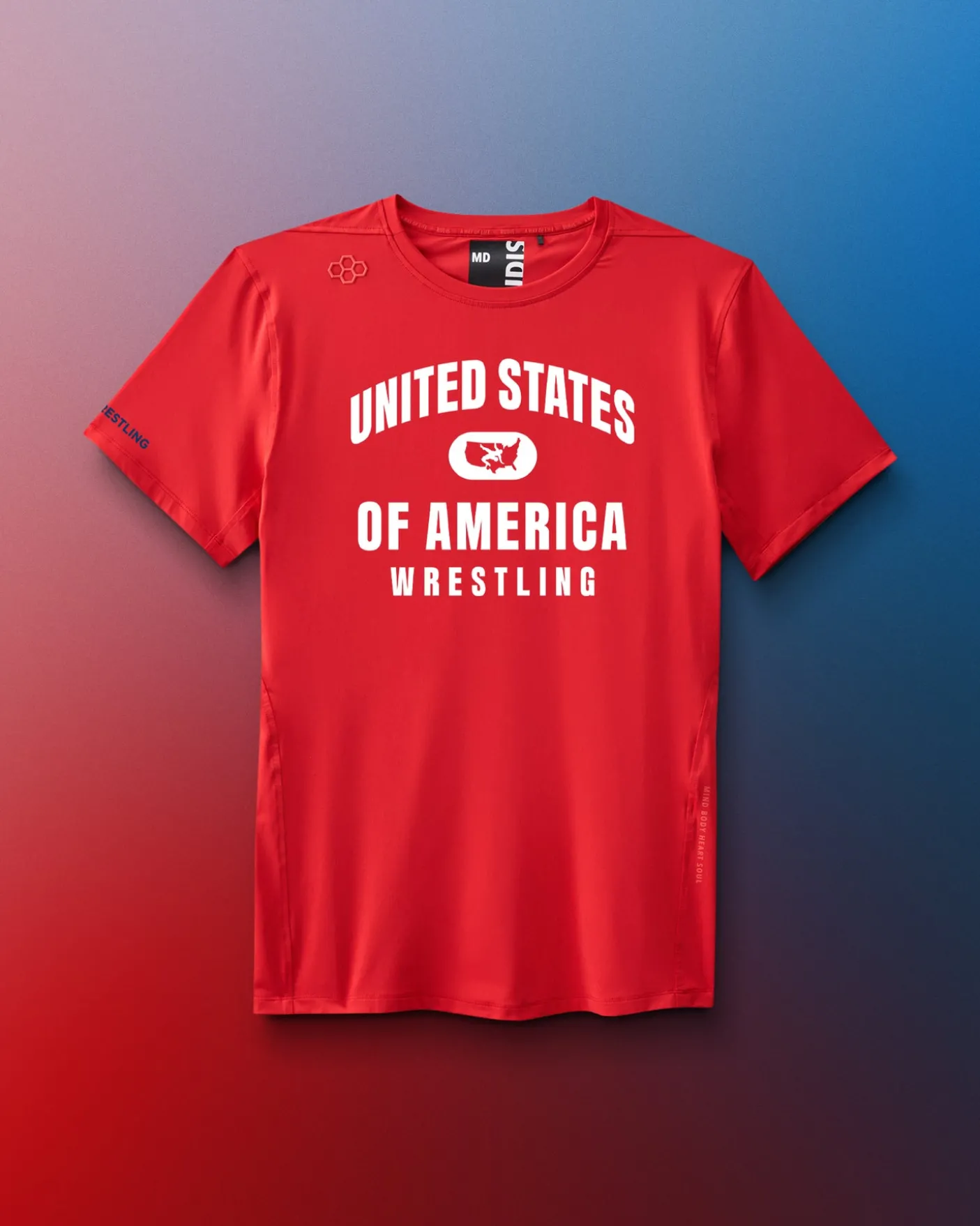 United States of America Wrestling Performance T-Shirt