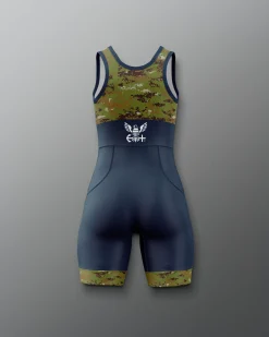 U.S. Navy Digital Woodland Girl's Elite 2.0 Singlet