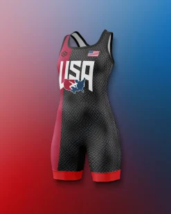 USA Dash Icon Girl's 2.0 Elite Singlet