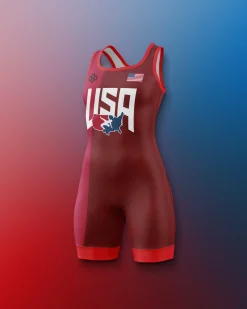 USA Dash Icon Girl's 2.0 Elite Singlet