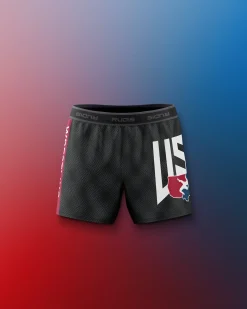 USA Dash Icon Girl's Sublimated Shorts