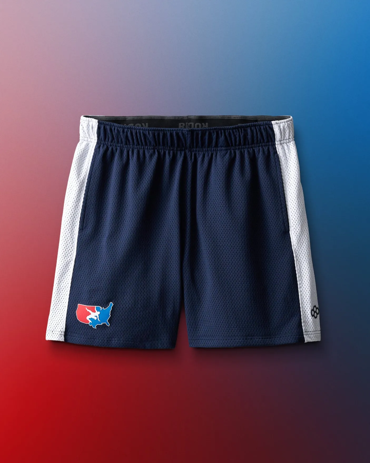 USA Wrestling 5" Premium Panel Mesh Shorts