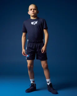 USA Wrestling 5" Premium Panel Youth Mesh Shorts