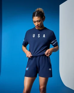 USA Wrestling Chronicle Women's Elite Crop T-Shirt