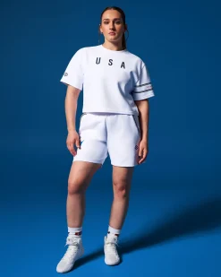 USA Wrestling Chronicle Women's Elite Crop T-Shirt