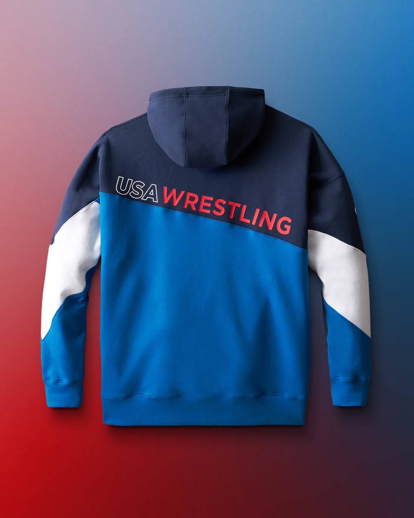 USA Wrestling Colorblock Hoodie