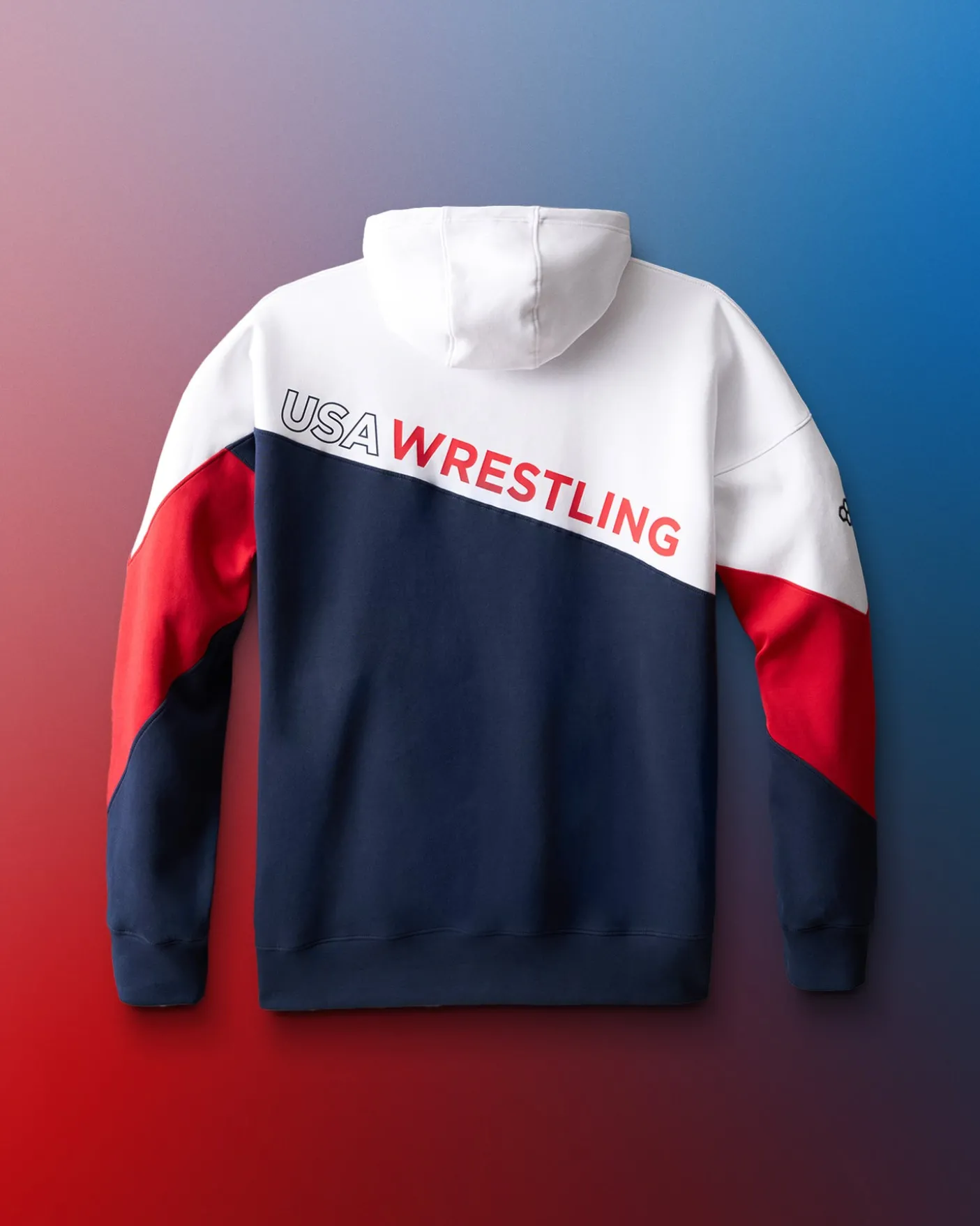 USA Wrestling Colorblock Hoodie