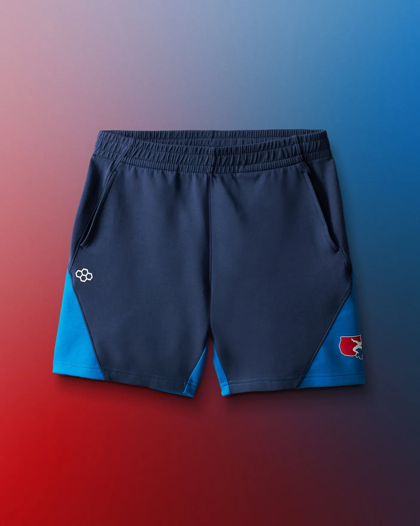 USA Wrestling Colorblock 5" Shorts