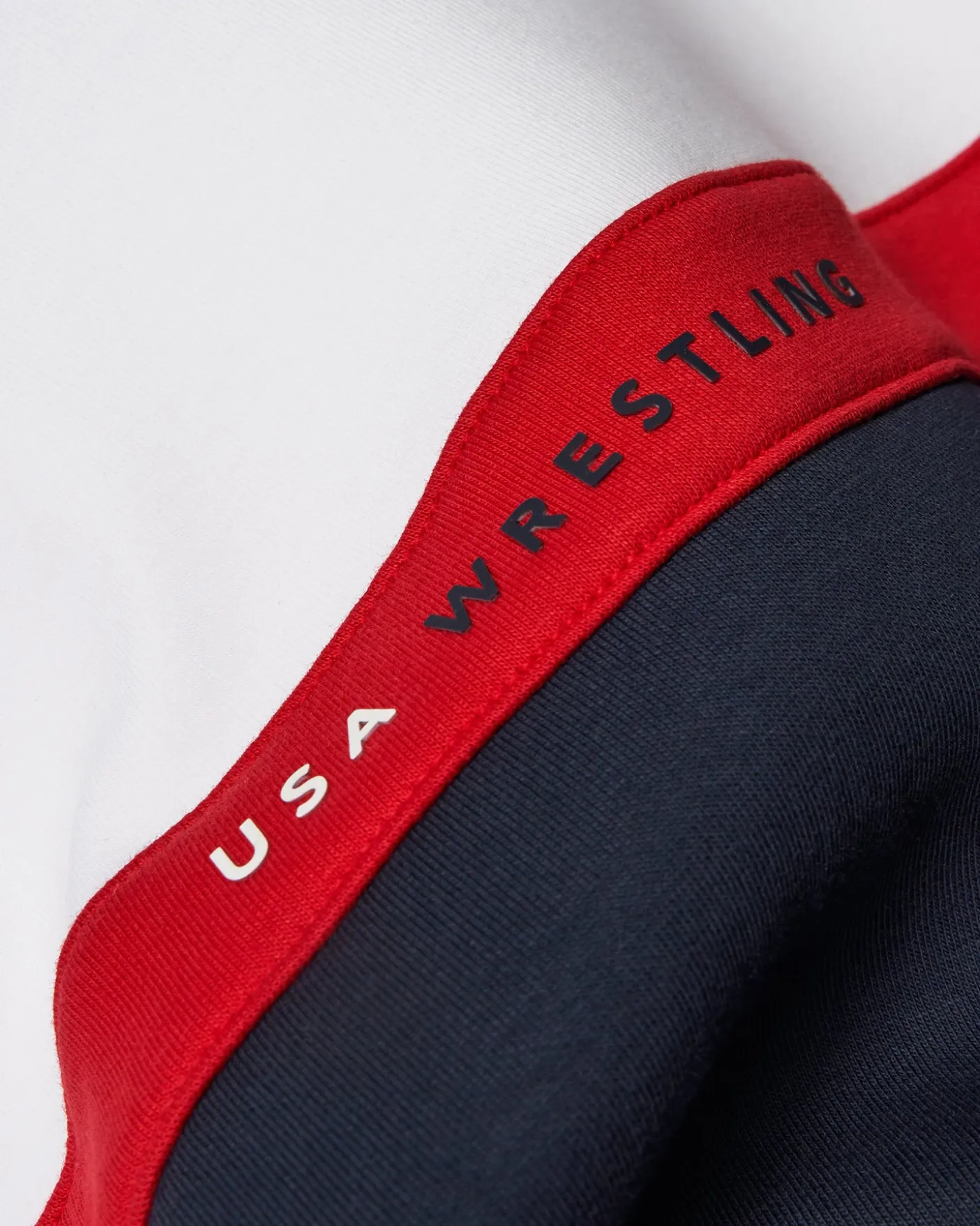 USA Wrestling Colorblock Crewneck