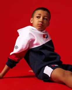 USA Wrestling Colorblock Youth Hoodie