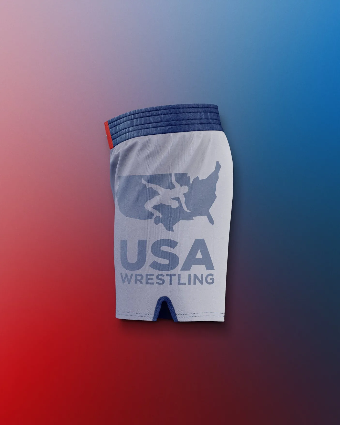 USA Wrestling Flag Sublimated Shorts