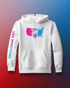 USA Wrestling Gradient Comfort Fleece Hoodie