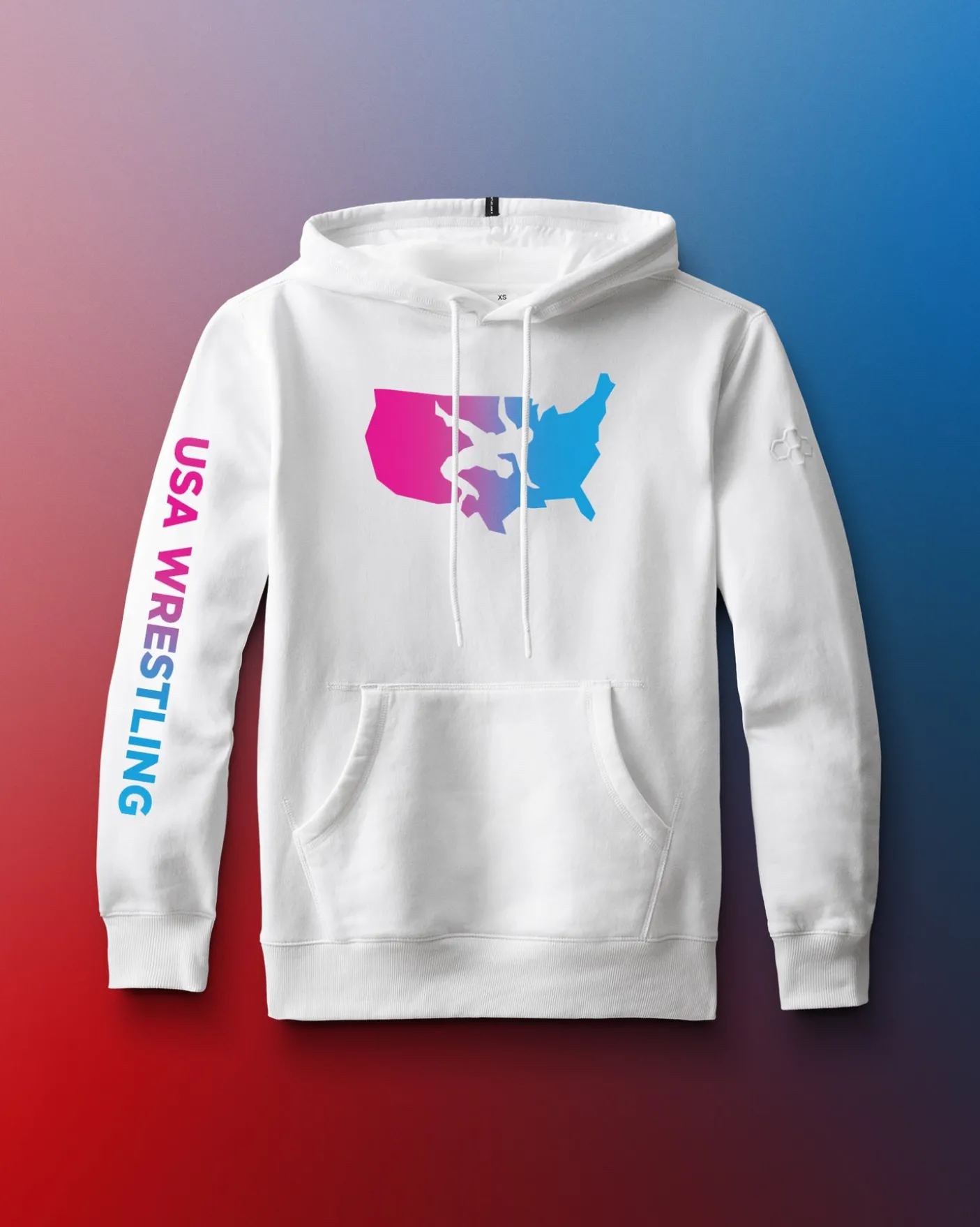 USA Wrestling Gradient Comfort Fleece Hoodie