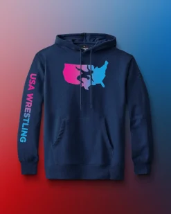 USA Wrestling Gradient Comfort Fleece Hoodie