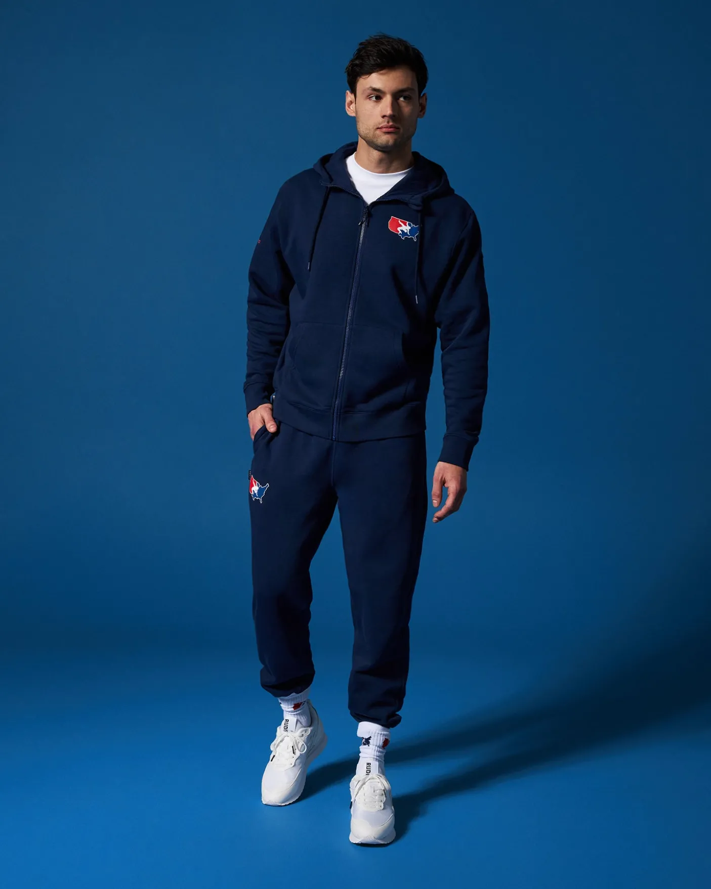 USA Wrestling Logo Comfort Fleece Full Zip