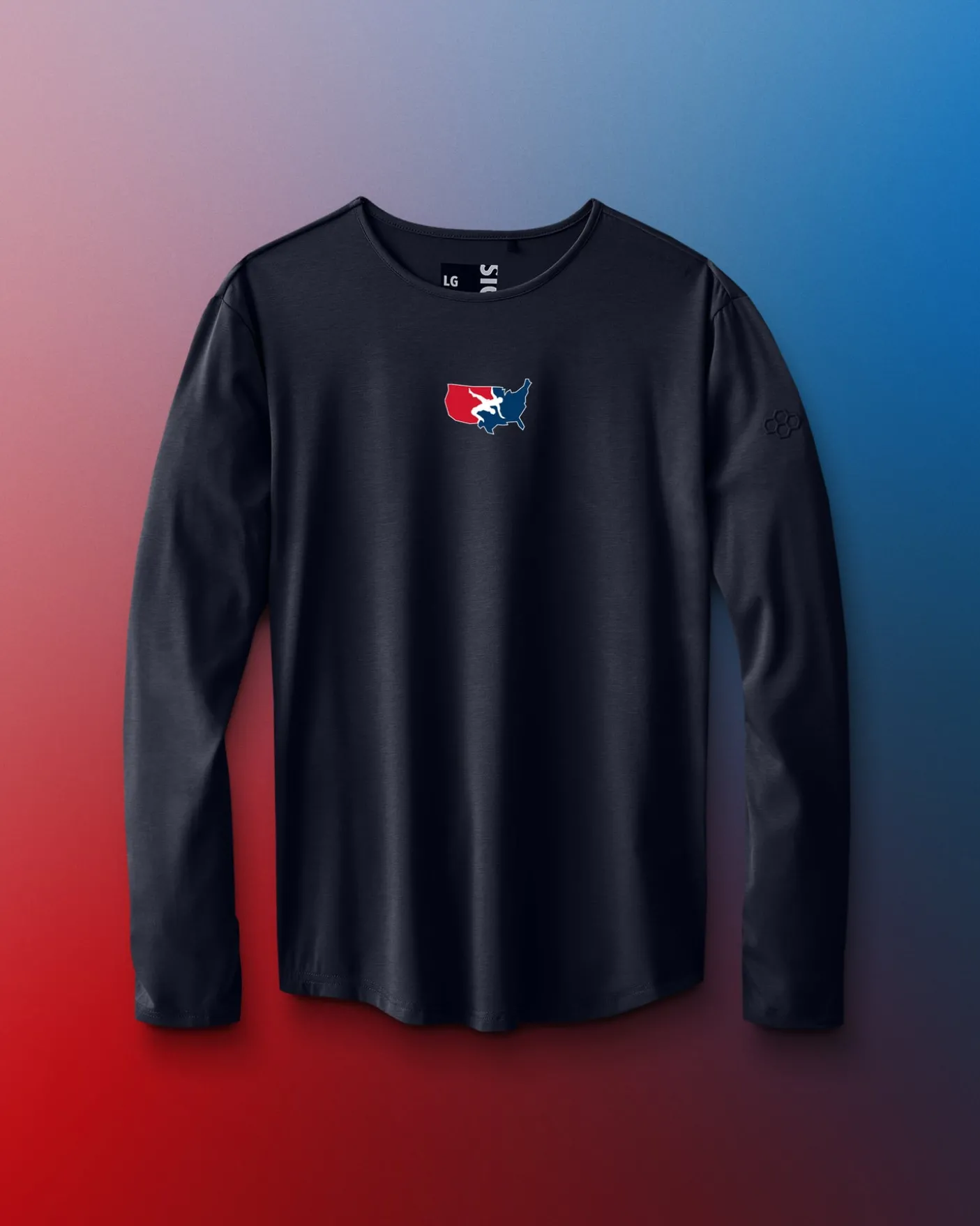 USA Wrestling Logo Ultimate Long Sleeve