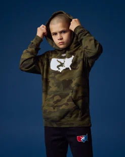 USA Wrestling Logo Youth Tradition Hoodie