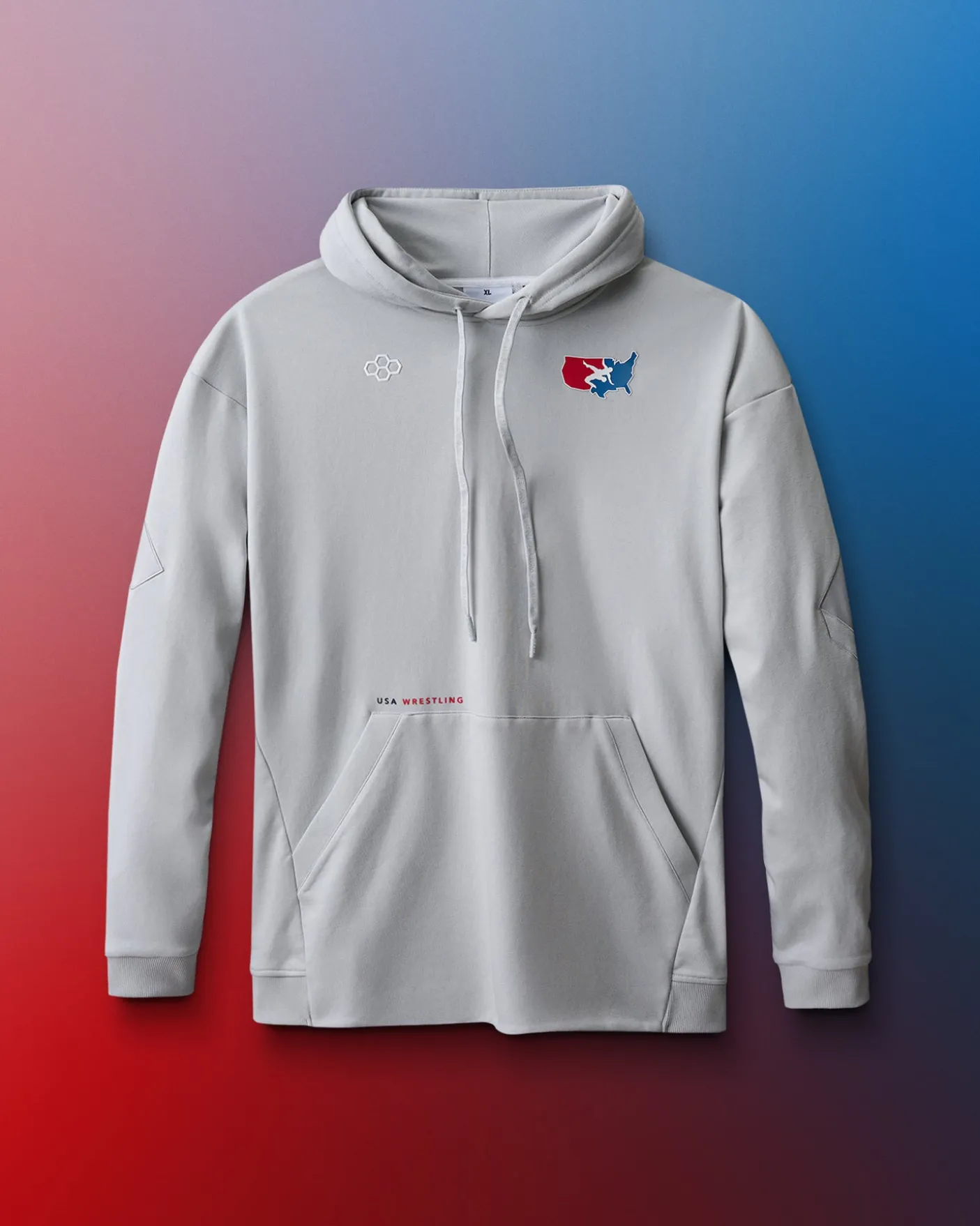USA Wrestling Luxe Terry Hoodie