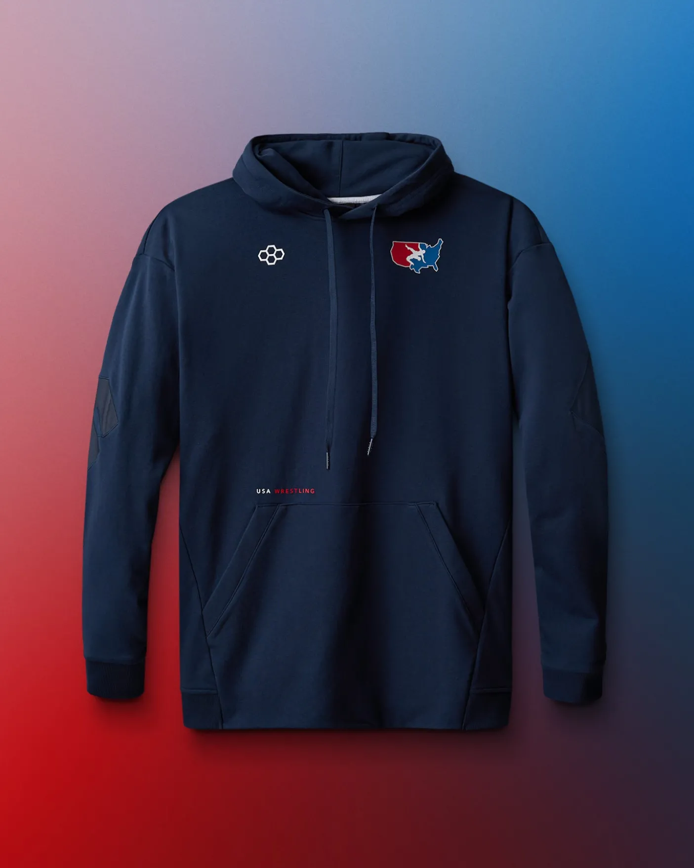 USA Wrestling Luxe Terry Hoodie