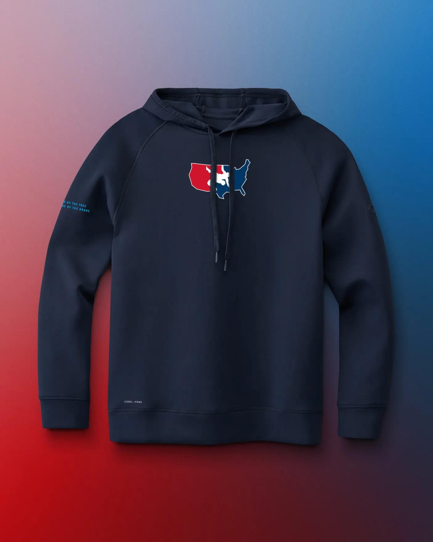 USA Wrestling USA COOL-FEEL Hoodie