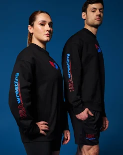 USA Wrestling Vintage Titan Heavyweight Crewneck