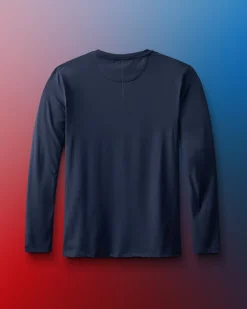 USA Wrestling Wordmark Performance Long Sleeve