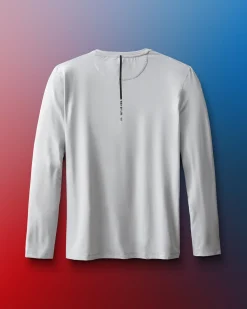 USA Wrestling Wordmark Performance Heather Long Sleeve