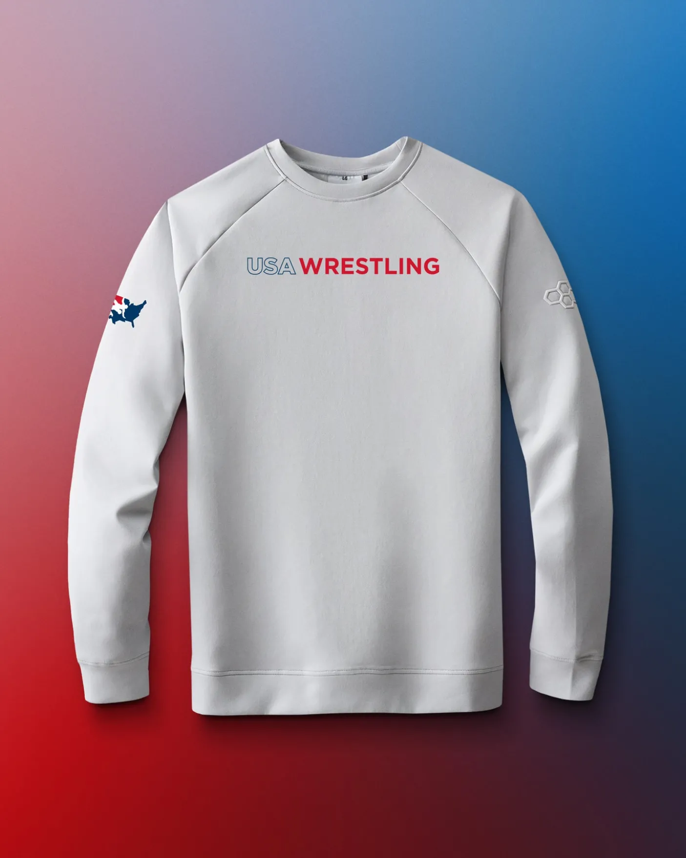 USA Wrestling Wordmark Ultimate Crewneck