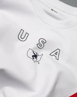 USA Wrestling Youth Colorblock Crewneck