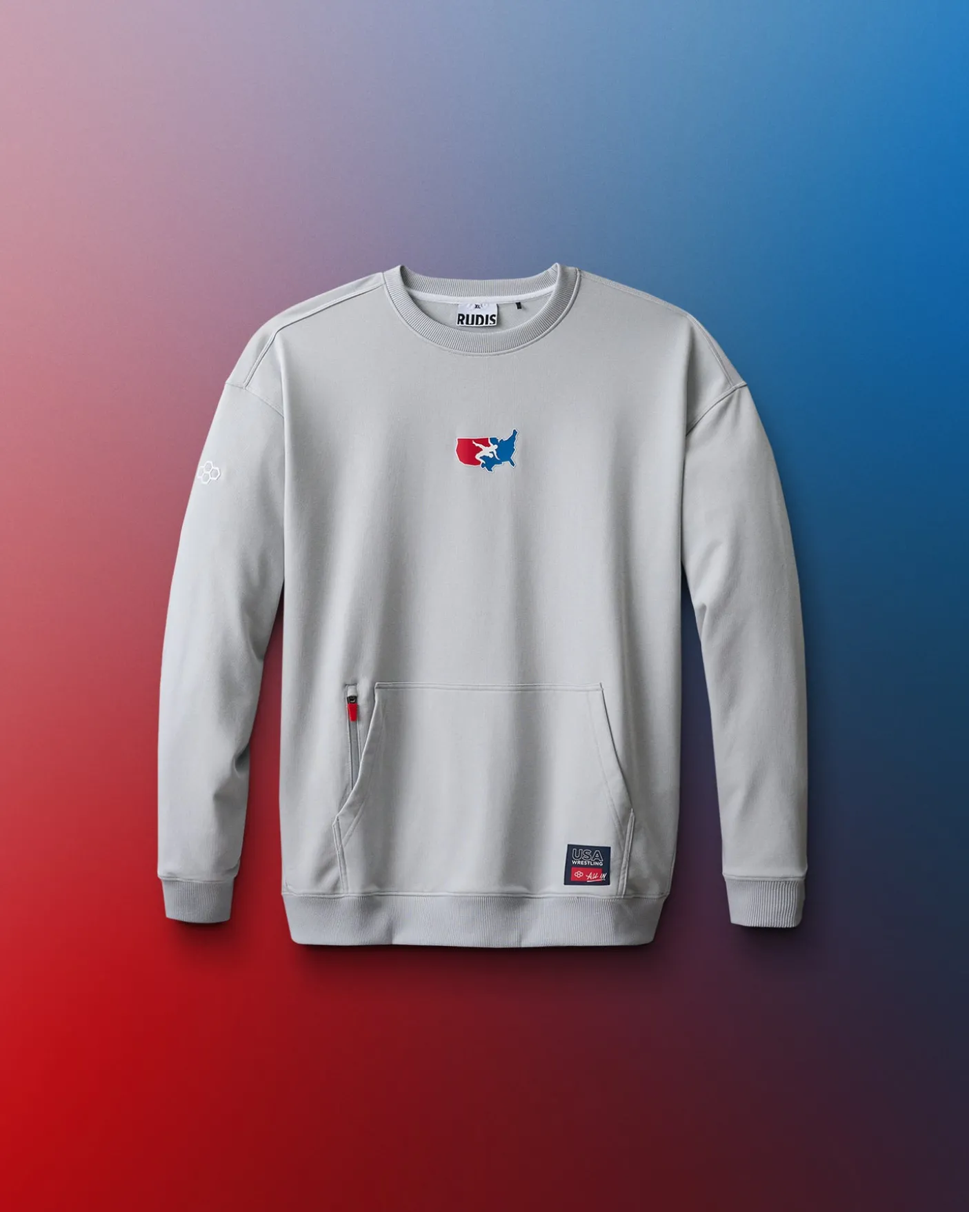 USA Wrestling Youth Luxe Terry Crewneck