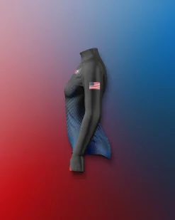 USAW Girl's Sublimated 1/4 Zip