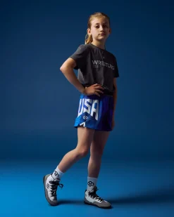 USAW Grit Icon Girl's Sublimated Shorts