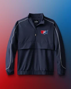 USAW Logo 1/4 Zip Windbreaker