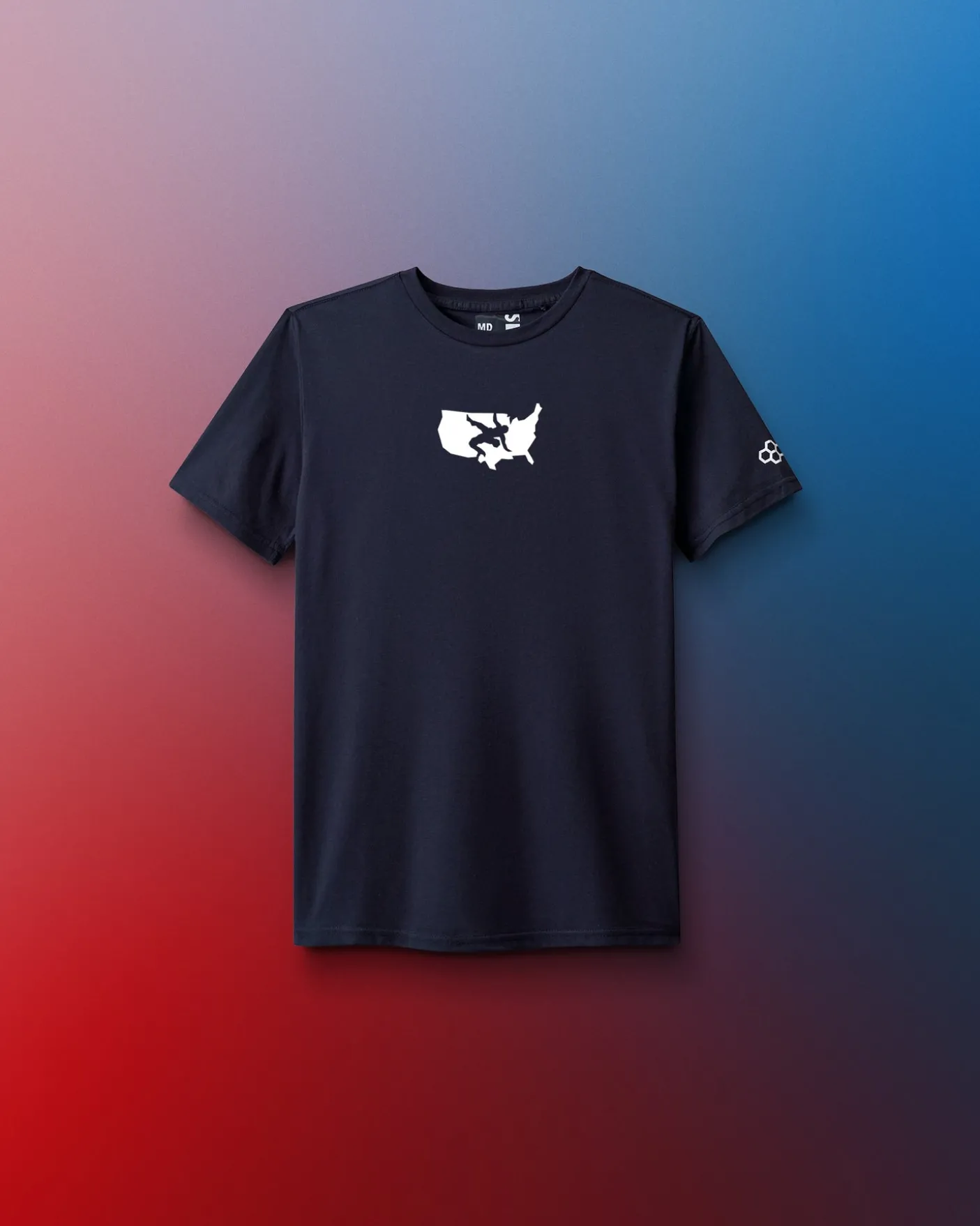 USAW Logo Block Youth Elite Super Soft T-shirt