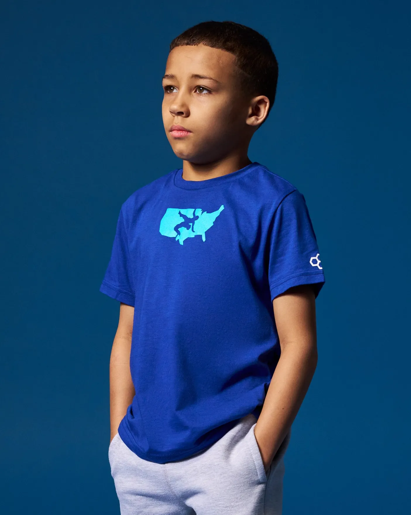 USAW Logo Block Youth Elite Super Soft T-shirt