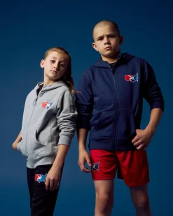 USAW Logo Comfort Fleece Youth Full Zip