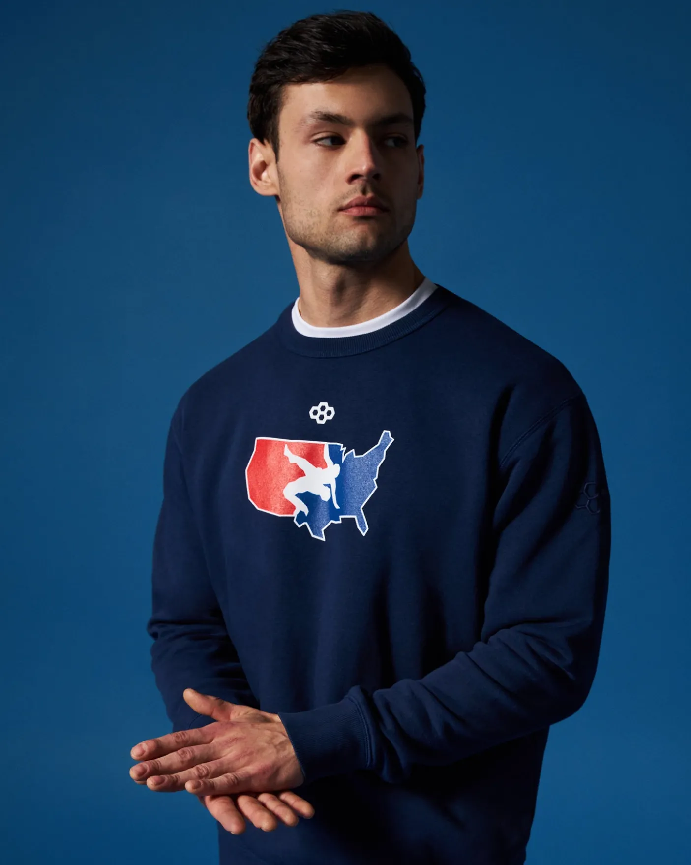 USAW Logo Comfort Fleece Crewneck