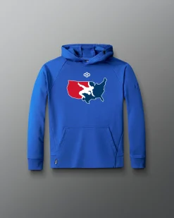 USAW Logo Elite Terry Youth Hoodie