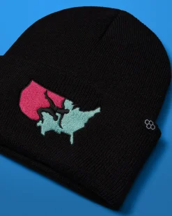 USAW Logo Foldover Beanie