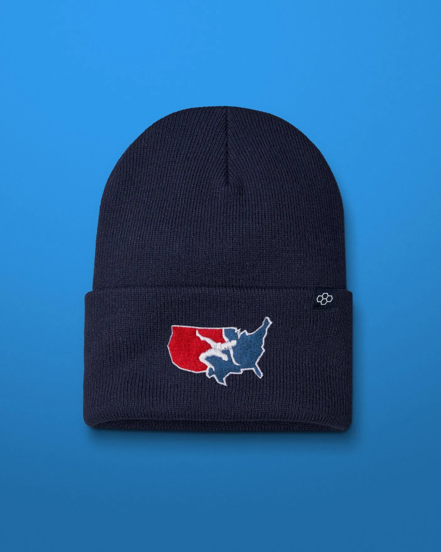 USAW Logo Foldover Beanie
