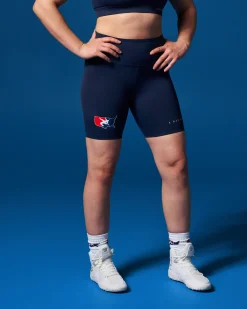 USAW Logo Women's Biker Shorts
