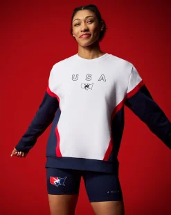 USAW Logo Women's Biker Shorts