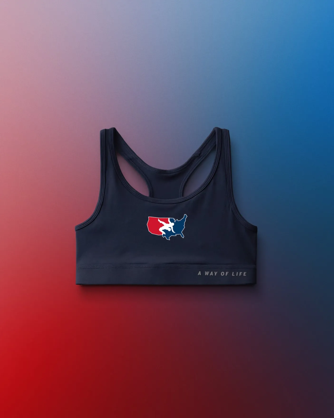 USAW Logo Women's Sports Bra