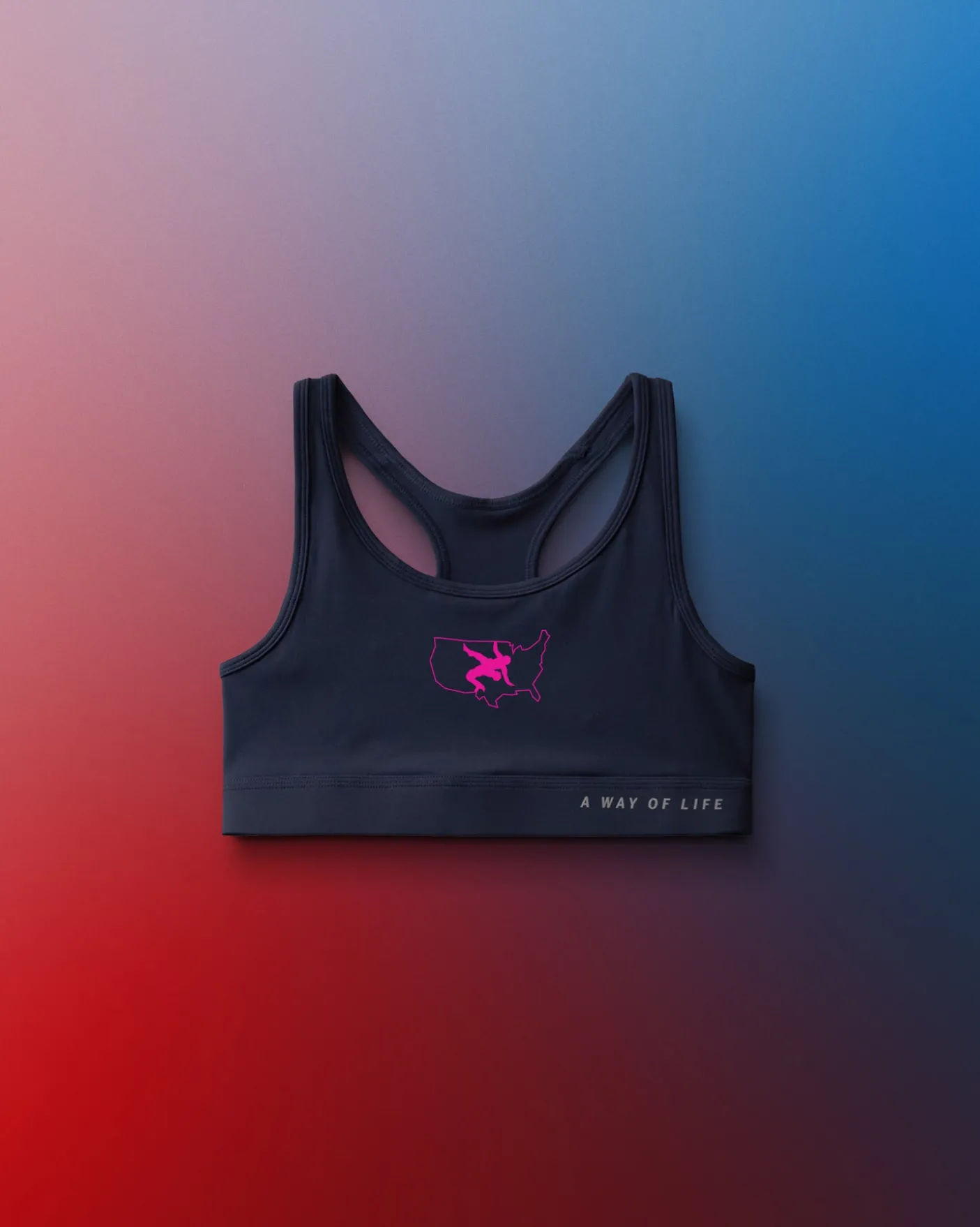 USAW Logo Women's Sports Bra