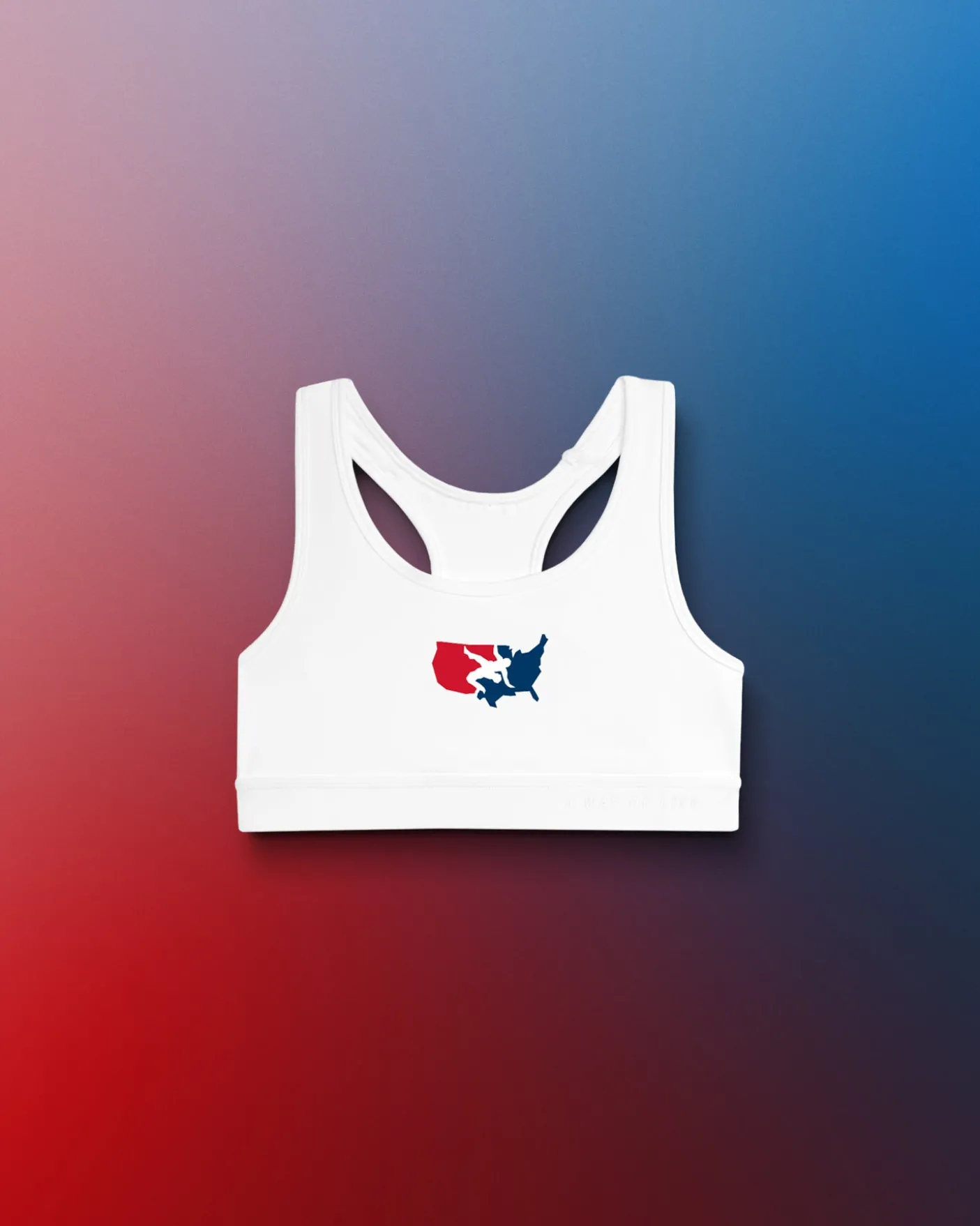 USAW Logo Women's Sports Bra