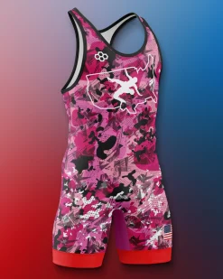 USAW Scatter Icon 2.0 Elite Singlet
