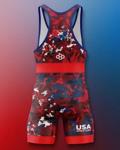USAW Scatter Icon 2.0 Elite Singlet