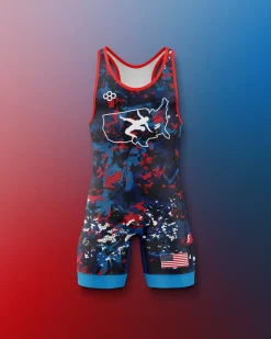 USAW Scatter Icon Boy's 2.0 Elite Singlet